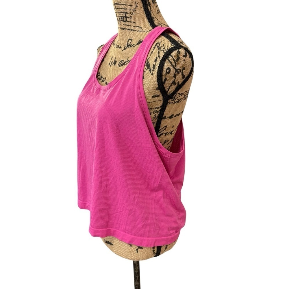 Lululemon Swiftly Tech Racerback Tank 2.0 Race Length Sonic Pink Size 14 - Picture 5 of 8